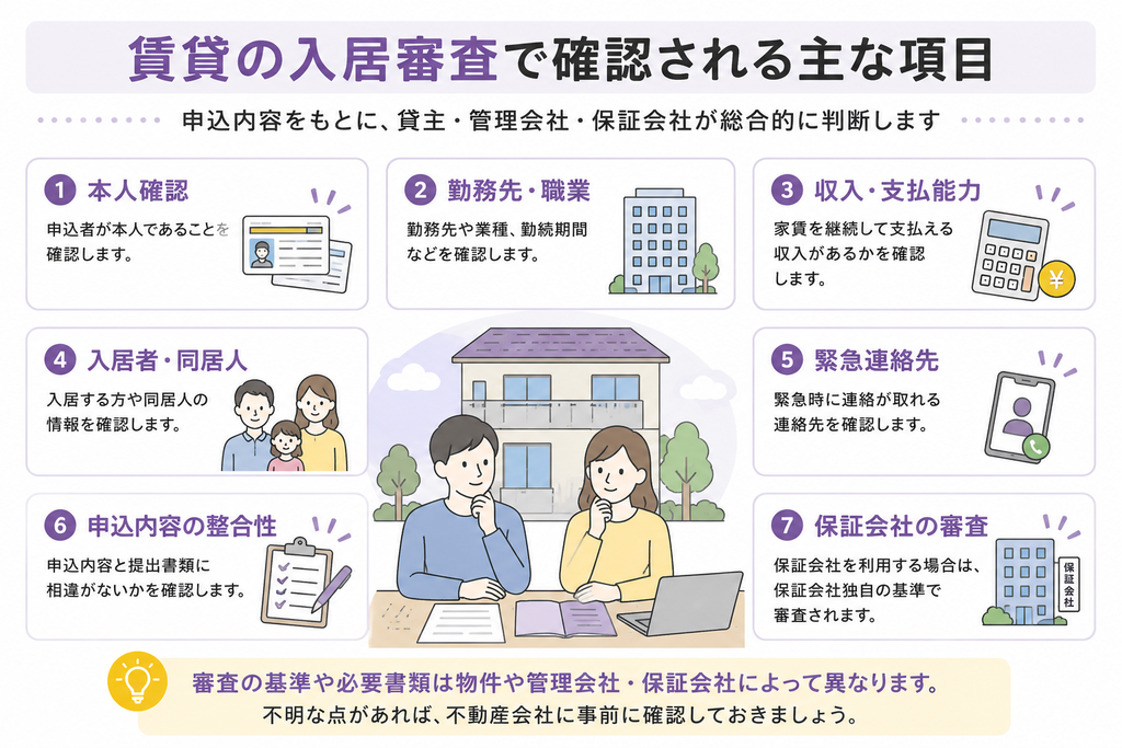 賃貸の入居審査では何を見る？必要書類を個人・法人別に解説①