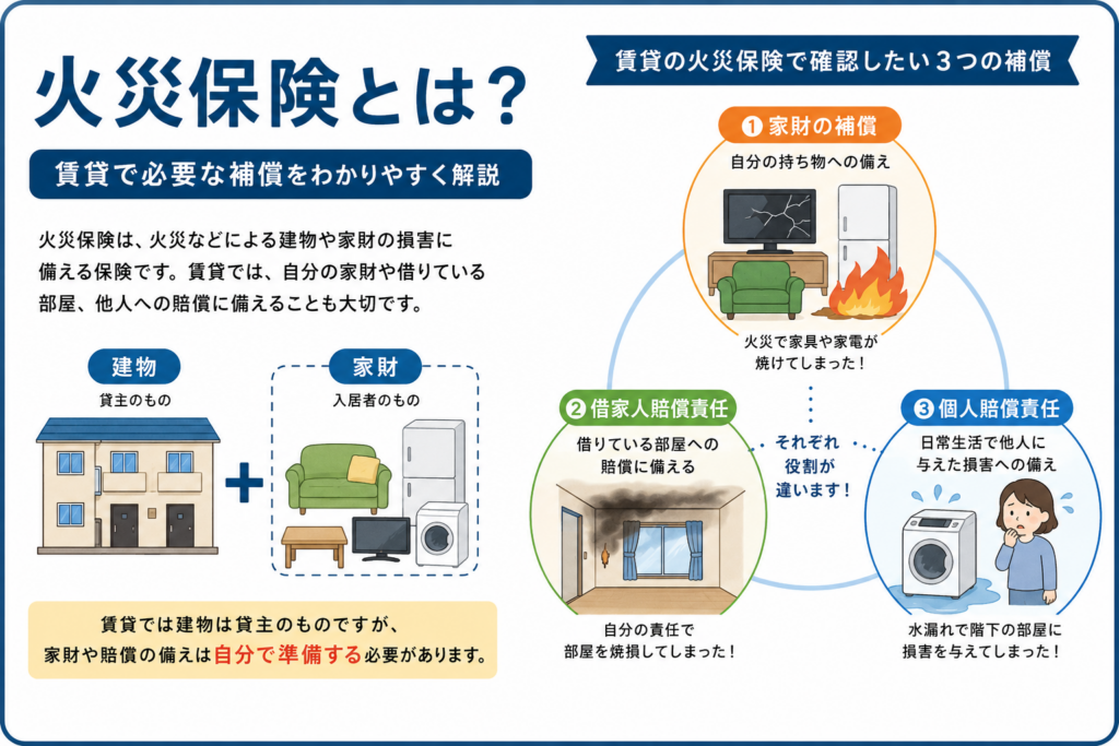 火災保険とは？