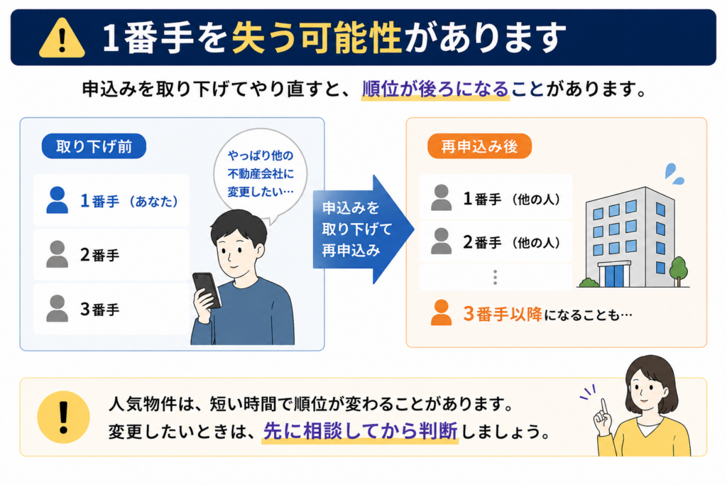 「1番手を失う可能性」