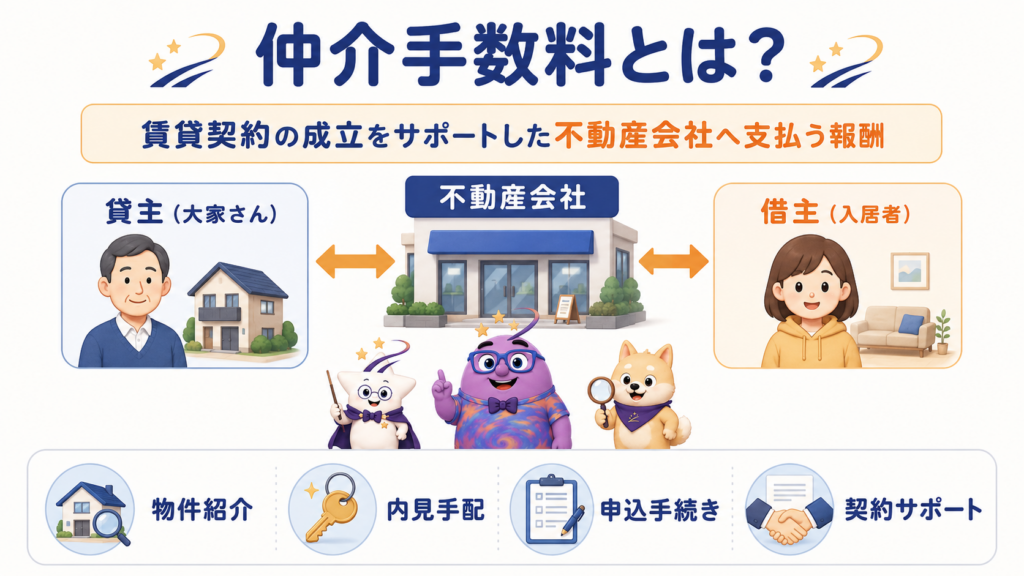 仲介手数料とは？