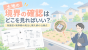 土地の境界はどう確認する？測量図と境界標の見方