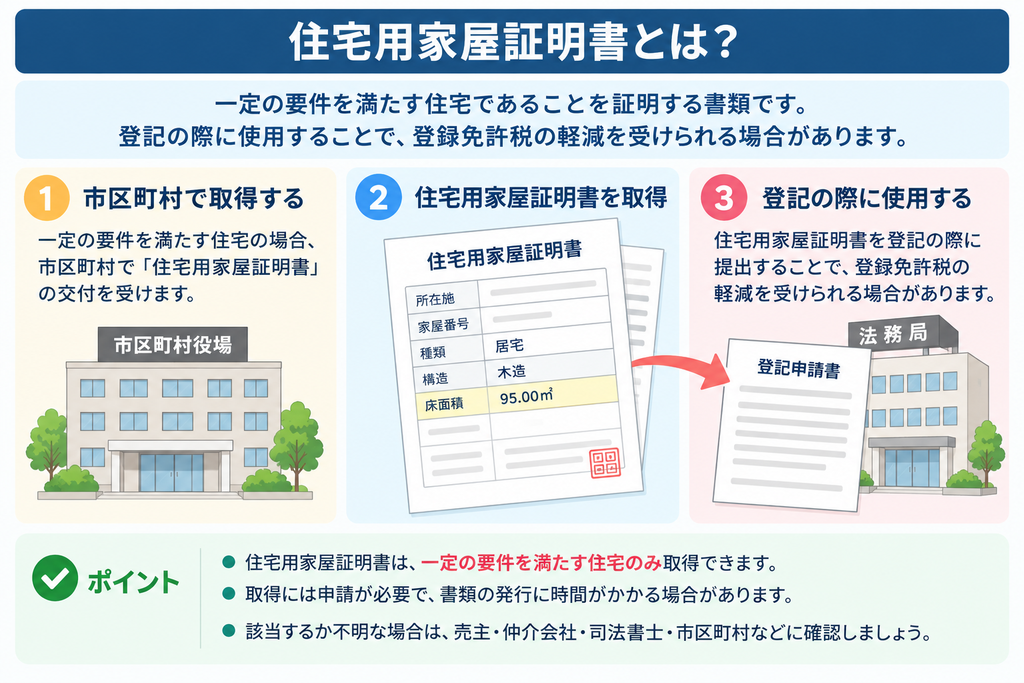 住宅用家屋証明書とは